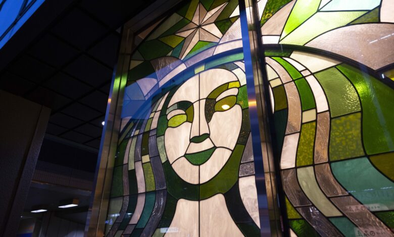 Starbucks stock is a bright spot in Wednesday's bleak market. Here's why