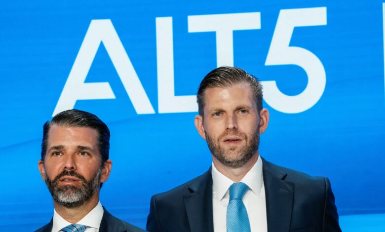 Company that bet big on Trump-backed crypto says its fortunes have improved