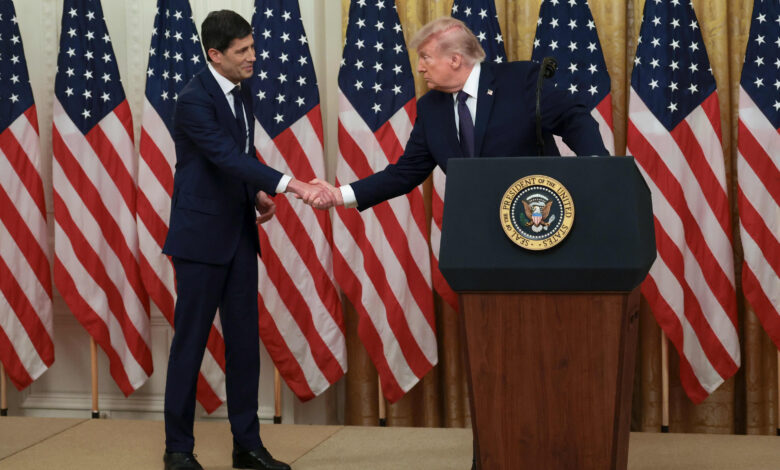 Treasury yields fall ahead of Kevin Warsh's first Fed meeting