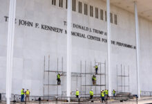 Trump name still must come down from Kennedy Center, judge says