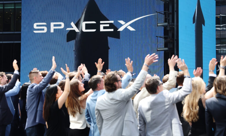 SpaceX gains 5% in premarket trading after 20% spike on Monday