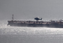 UK forces board sanctioned Russian shadow fleet oil tanker