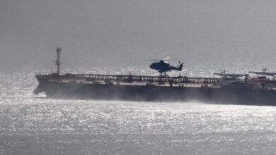 UK forces board sanctioned Russian shadow fleet oil tanker