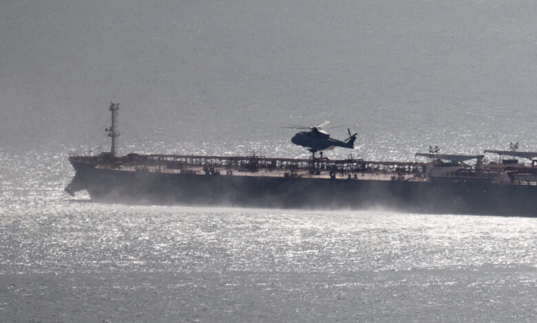 UK forces board sanctioned Russian shadow fleet oil tanker