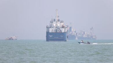 Strait of Hormuz threat level downgraded after Iran deal, says U.S.-led maritime security group