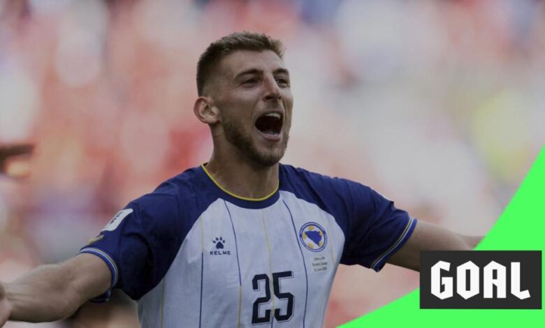 Lukic heads Bosnia in front against Canada