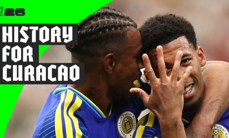 Comenencia scores Curacao's first-ever World Cup goal
