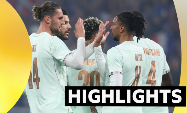 Olise scores hat-trick as France beat Northern Ireland