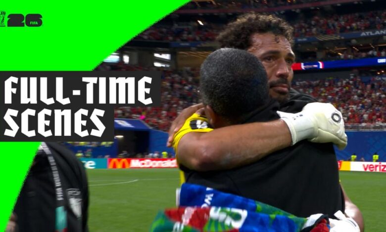 Emotional full-time scenes as Cape Verde celebrate 0-0 draw against Spain