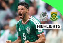 Three red cards shown as Mexico beat South Africa in World Cup opener