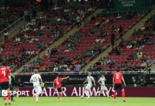 Fans on concourses instead of in seats, claims Fifa