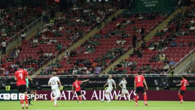 Fans on concourses instead of in seats, claims Fifa
