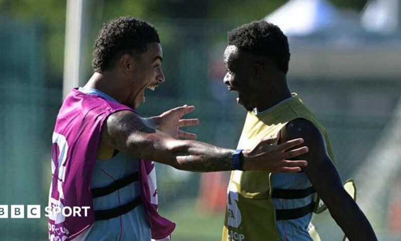 England's first World Cup training session: What did we learn?