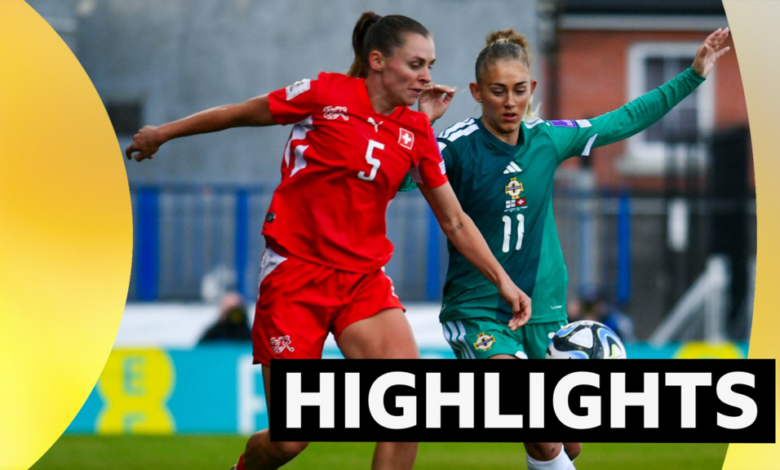 Highlights: Switzerland sweep aside Northern Ireland