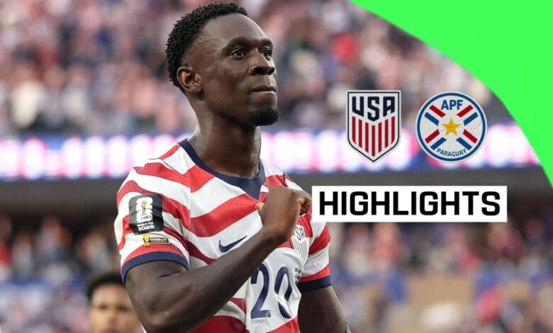 Balogun stars in impressive USA win over Paraguay