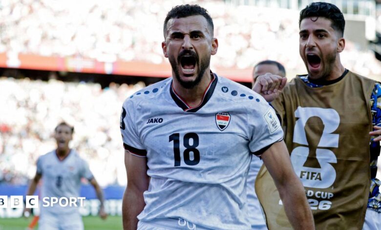 From tragedy to World Cup history - Iraq scorer Hussein's story