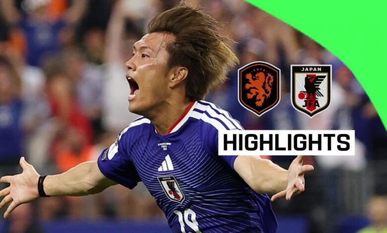 Japan come from behind twice to draw with Netherlands