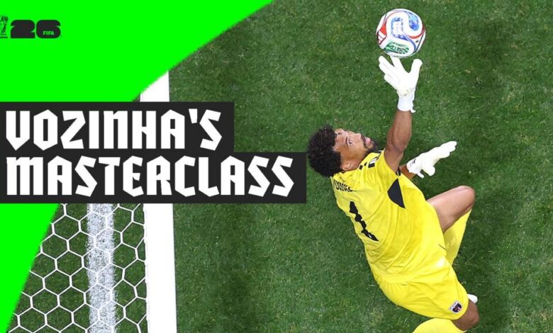 'He's the story' - Vozinha's epic goalkeeping display thwarts Spain