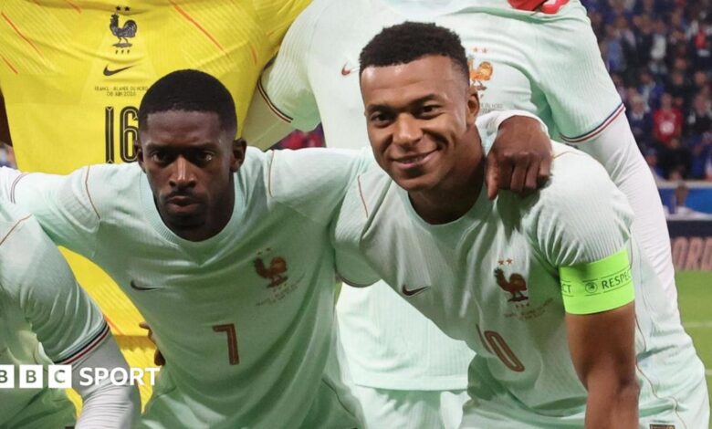 Critics of Mbappe have gone 'too far', says Dembele