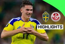 Gyokeres & Isak score as Sweden put five past Tunisia