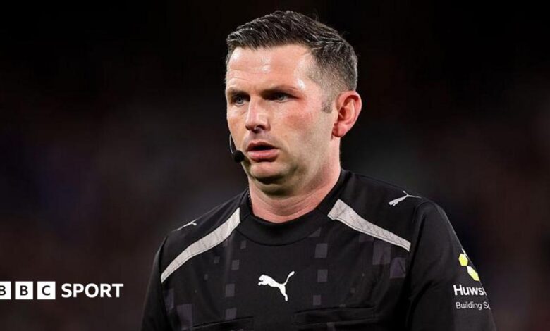 Injured referee Oliver to miss World Cup match