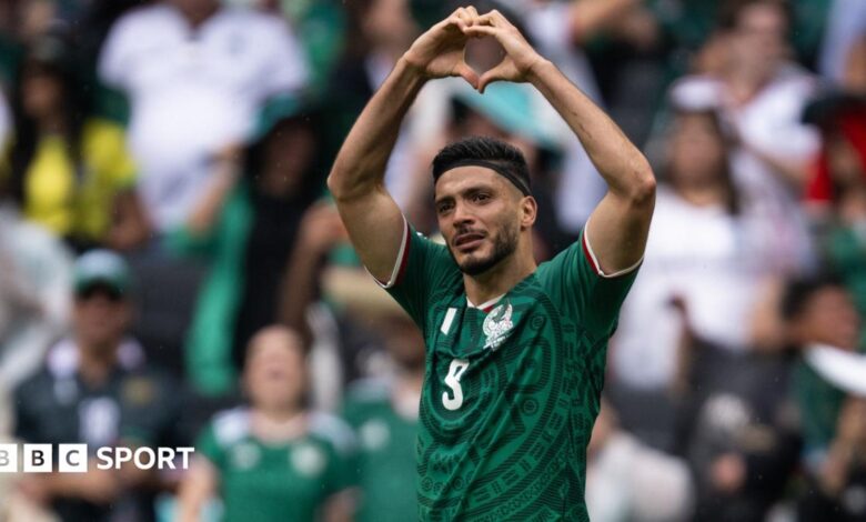 From near death to World Cup hero - Jimenez's tears for Mexico