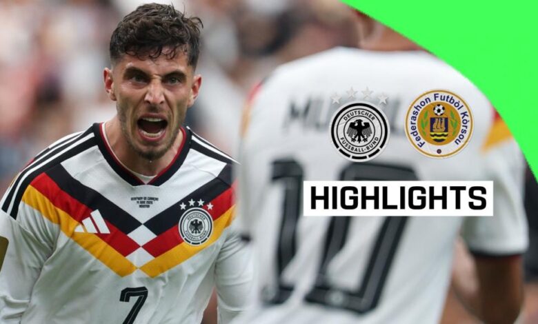Havertz scores twice as Germany thrash Curacao