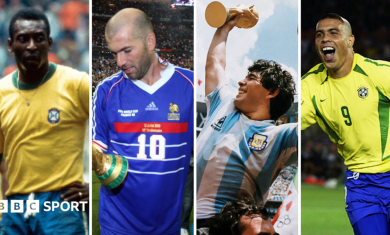 Messi, Maradona or Pele? Ranking the top 10 World Cup legends