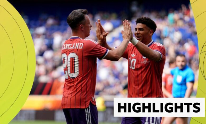 Scotland score four in first half to beat Bolivia