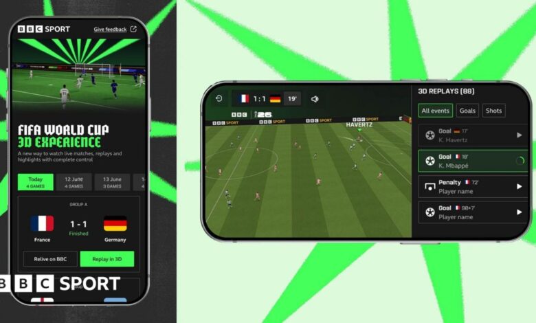 A new way to experience the World Cup - only on BBC Sport