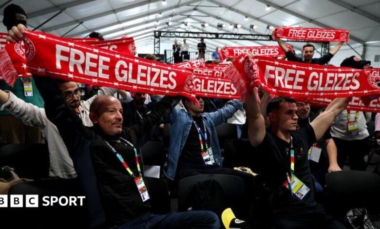 Empty seat at World Cup for imprisoned French sports journalist