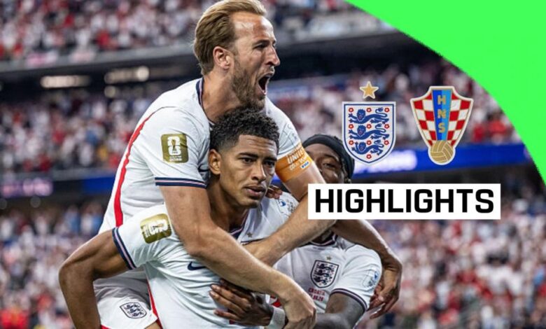 England hit four in World Cup opener against Croatia