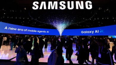 Samsung posts 1,800% jump in profit, but AI spending concerns spook investors