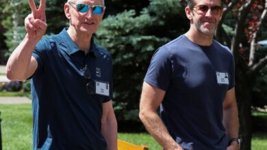 Tim Cook’s last earnings call comes at momentous time for Apple with stock at record