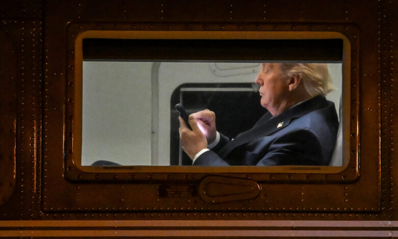 Trump sued over Truth Social advance access sale