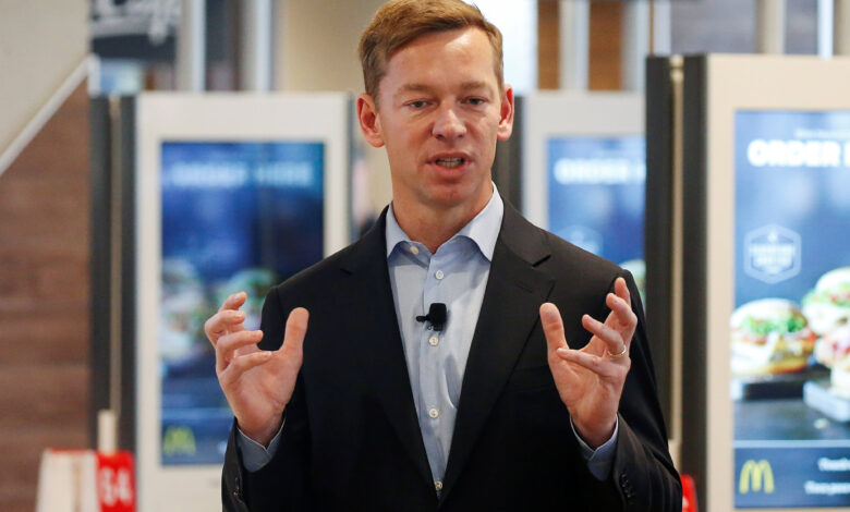 McDonald's CEO expects high inflation, fewer diner visits are here to stay