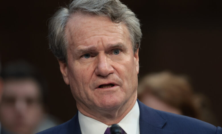 Bank of America expects third-quarter investment banking fees to fall more than 10%; shares slide