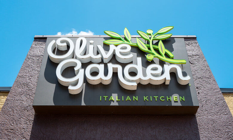 Darden Restaurants stock falls as Olive Garden reports slower growth