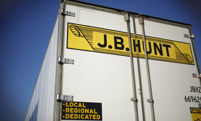 J.B. Hunt stock plunges 10% after company warns third-quarter earnings will fall
