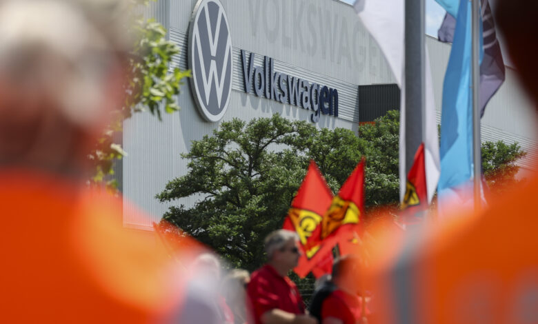 Volkswagen jumps 6% on plans to cut 50,000 jobs amid tariffs, China competition