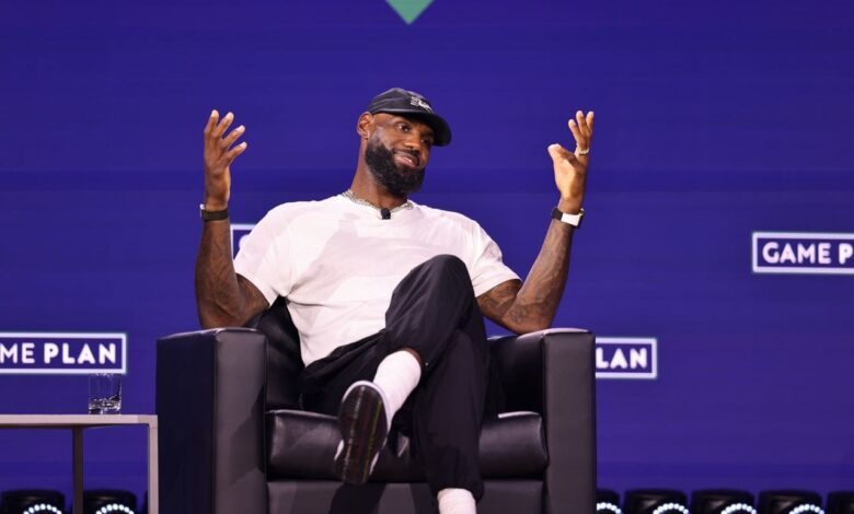 LeBron James teases partnership with Polymarket