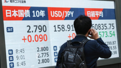 Japanese borrowing costs hit 30-year high as Bessent says Tokyo may intervene to boost yen