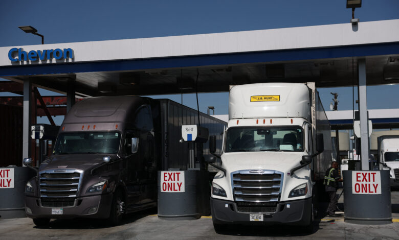 Diesel hits record high as Ukraine and Iran wars knock out refineries, fueling inflation worries