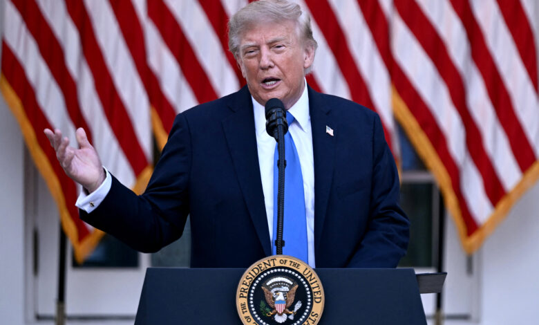 Trump tells Fed to slash rates or he'll end trade with countries with U.S. surpluses