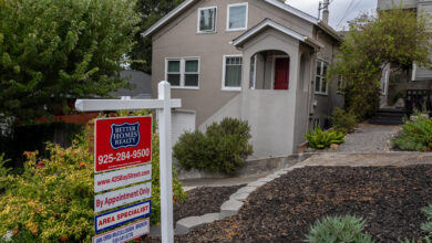 Mortgage demand from homebuyers drops 19% from a year ago, as interest rates surge abruptly higher