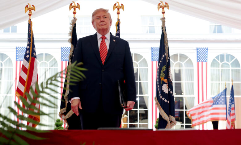 Trump sees Iran war ending soon after mid-term elections, predicts oil prices will then fall sharply