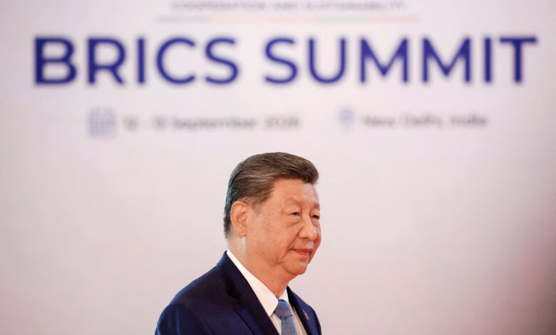 Xi says China will take lead to foster AI, tech cooperation among BRICS countries