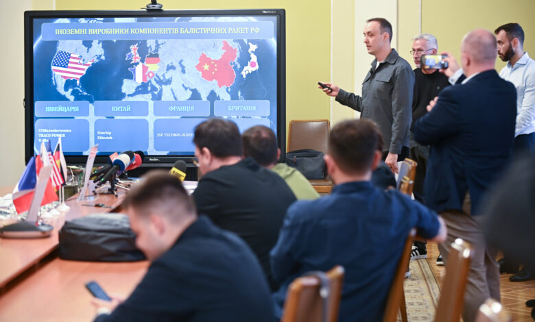 Ukraine's message to Asian nations: your chips are turning up in Russian missiles