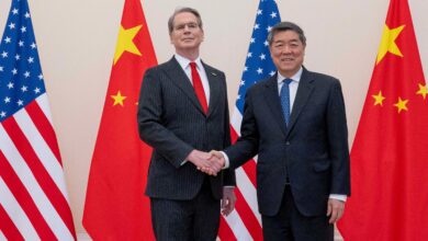 Bessent meets China Vice Premier He Lifeng ahead of Trump-Xi summit