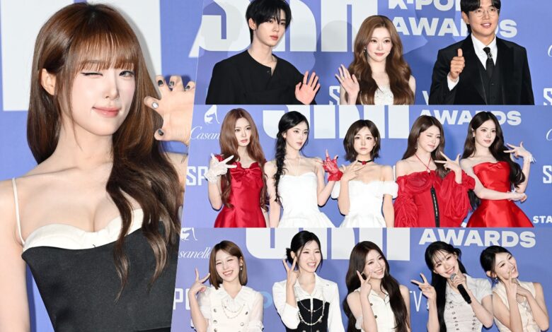 Idols Light Up The Red Carpet At 2026 SPOTV K-Pop Awards